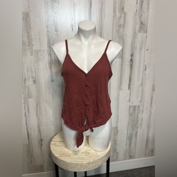 Brown tank top - Picture 1 of 5